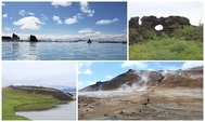 [冰島環島遊Day 7]遊覽米湖溫泉、黑暗城堡、岩洞溫泉、Hverir地熱區
